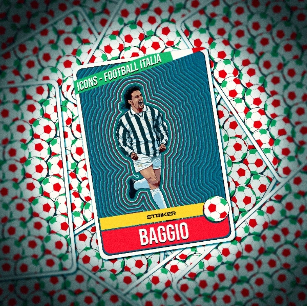 I just won this amazing RARE Baggio playing FlipFam! Their new NFT collections are awesome!!
