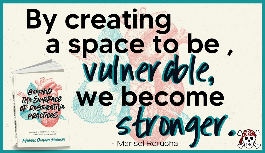 dbc_inc's tweet photo. So much truth in #BeyondTheSurface of #RestorativePractices by  Marisol Rerucha!  

Grab your copy right HERE:
📖 https://t.co/U1uGgJ4IxH

#dbcincbooks #leadlap #tlap #equity @burgessdave @burgess_shelley @TaraMartinEDU @wenders88 @MarisolRerucha https://t.co/D2x1TEybts