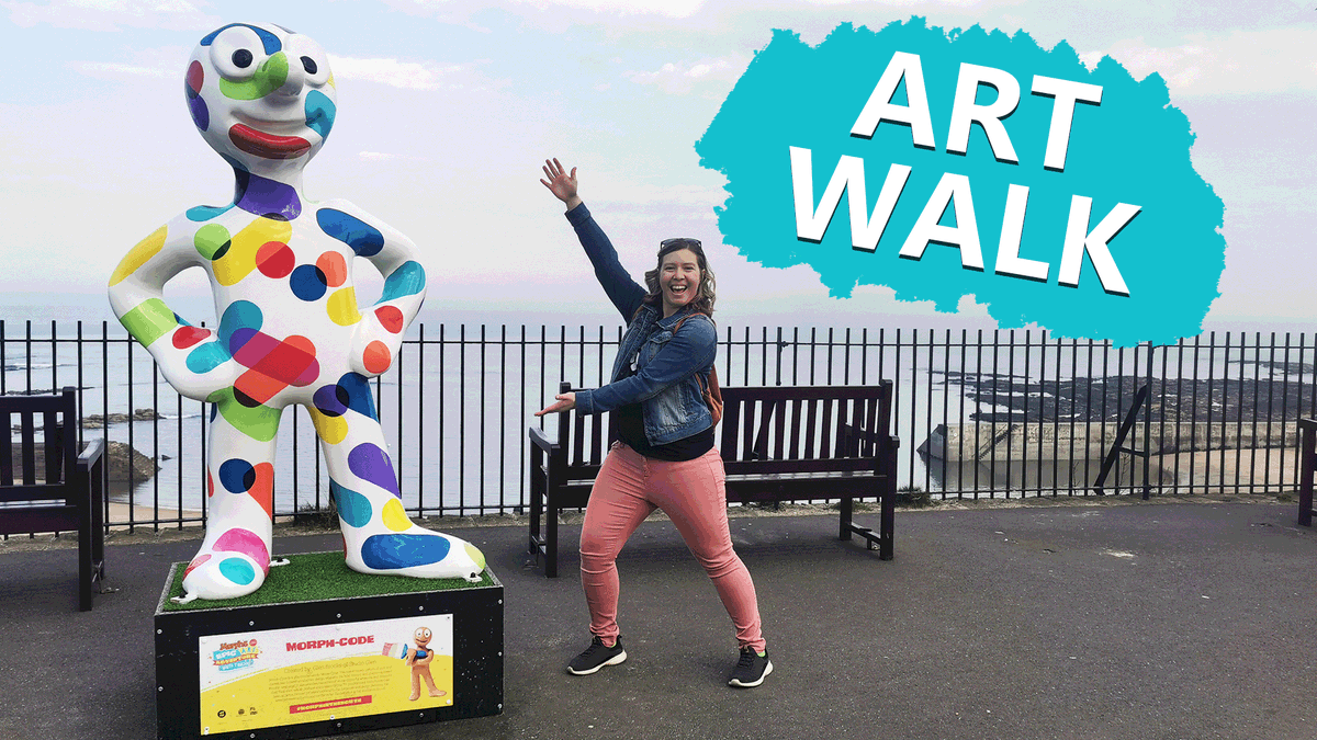 *NEW VIDEO OUT!!* 
Join me as I go for a walk along the North East Coast of England in search of 20 unique and colorful Morph statues! 
I had an absolute blast filming this and hope you enjoy seeing some of the amazing talent and views England has to offer youtu.be/7zt3zCVzZZ8