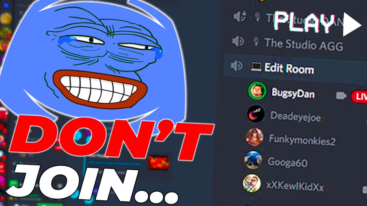 BugsyDan_'s tweet photo. This is what REALLY Happens in Discord VC😟...
Check out the newest video!: https://t.co/TTayK6E7p0 https://t.co/h1REzCBSVD