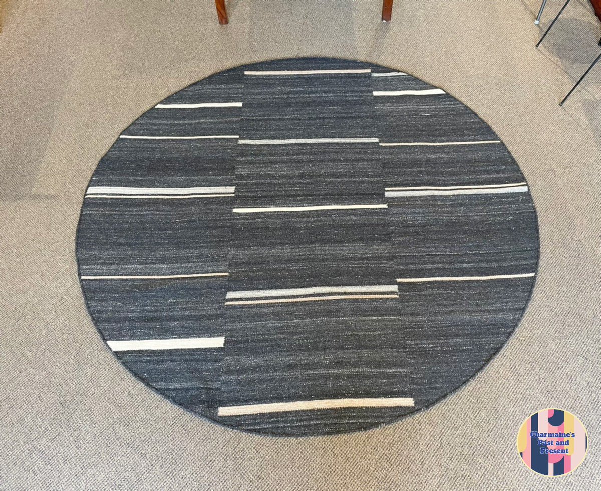 charmainesVic's tweet photo. This round rug from EQ3 is a wonderful size to add a bit of texture and pattern to any room. (And, as an added bonus, it is in near mint condition!) 
See more on our website: 
https://t.co/AJNUnsqleU

#roundrug #roundcarpet #EQ3 #yyjvintage #shoplocalyyj #victoriabc #charmaines https://t.co/xdA0Op4Lvc