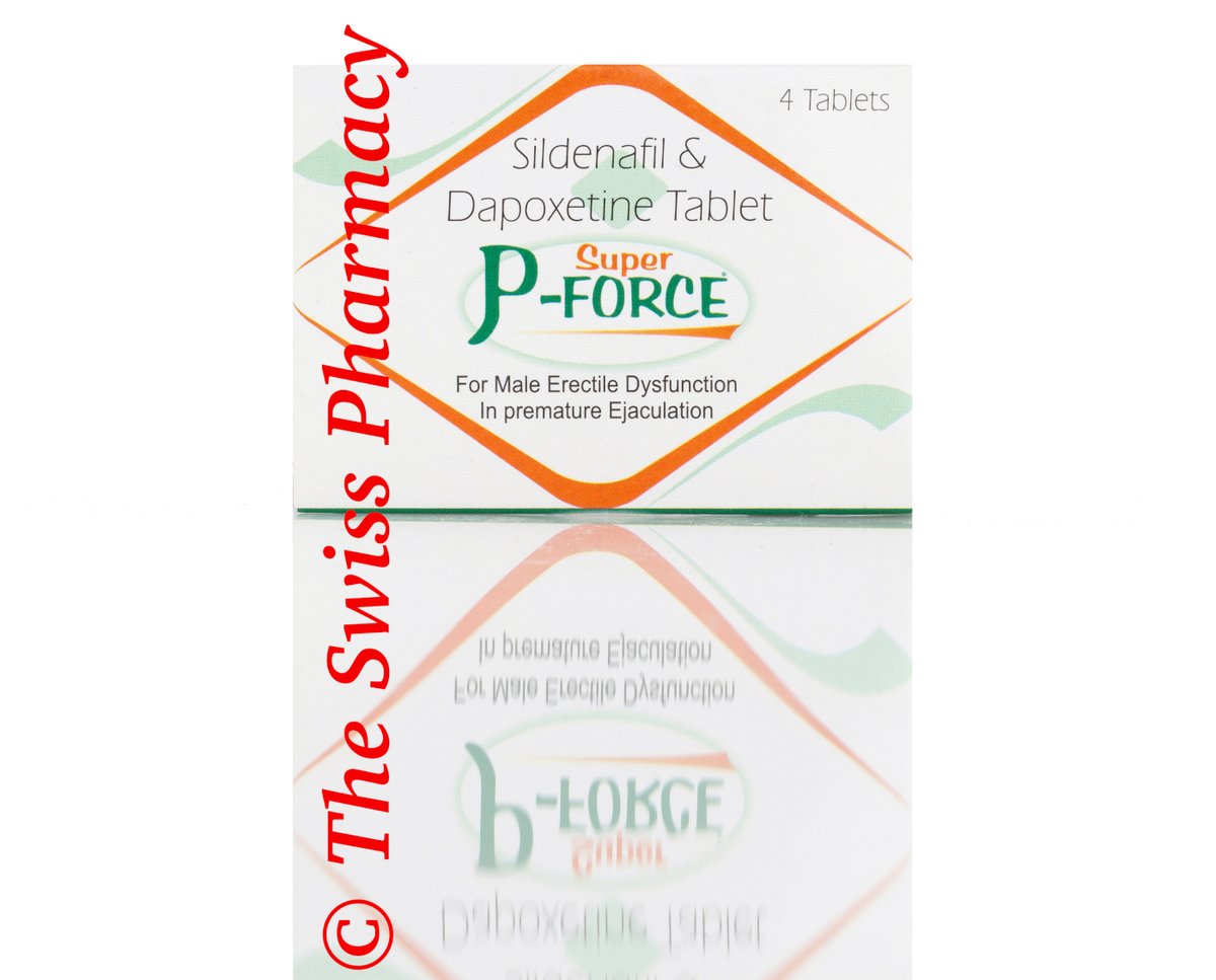 swisspharmacy's tweet photo. #SuperPForce (#Sildenafil & #Dapoxetine Tablets) by @sunriseremedies is new combination medication which is used to treat #erectiledysfunction in adult males when at the same time treatment of #prematureejaculation is also necessary
https://t.co/qjiLhoE1vp https://t.co/cLfDR8uAoN