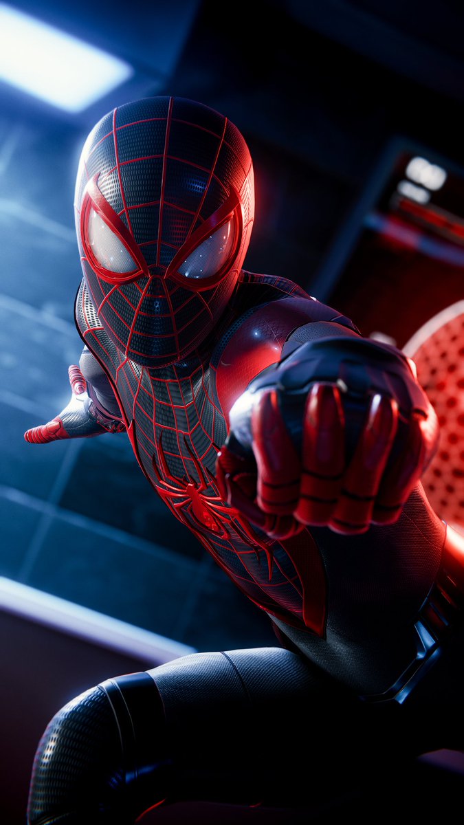 ajw_vp's tweet photo. Red, Black &amp; Blue

@insomniacgames 

#MilesMoralesPS5 #PlayStation5 #VirtualPhotography https://t.co/9gcRuNozxI