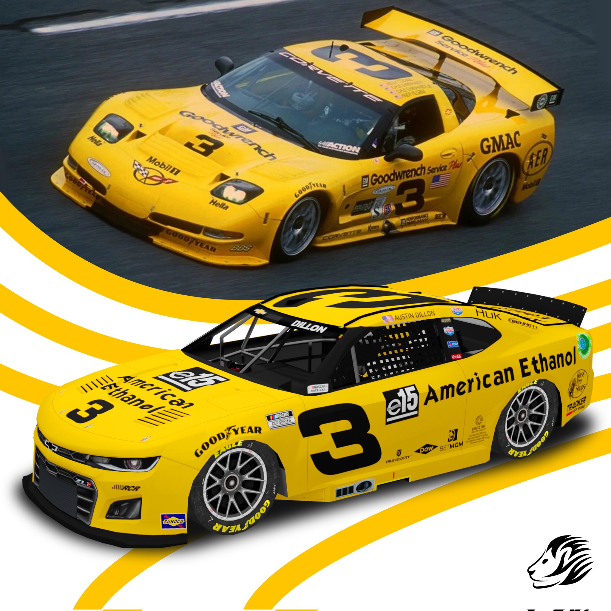 Brendan Lyons Design on Twitter "Austin Dillon throwback concept to