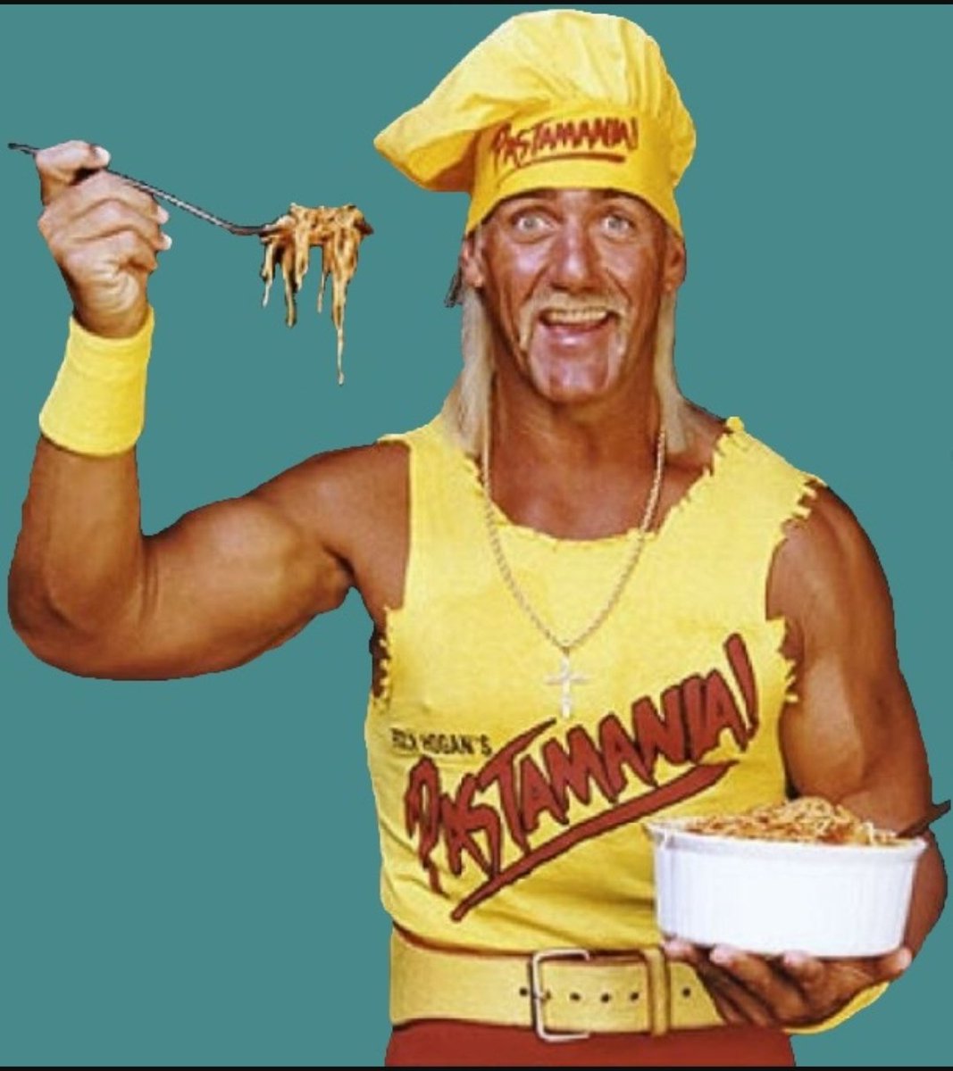 kylesandersfun's tweet photo. @spinstergoblin The biggest thing you need to know about is Hulk Hogan's Pasta restaurant, "Pastamania!" Which was open from 1995 to 1995 https://t.co/xkAzybszhW