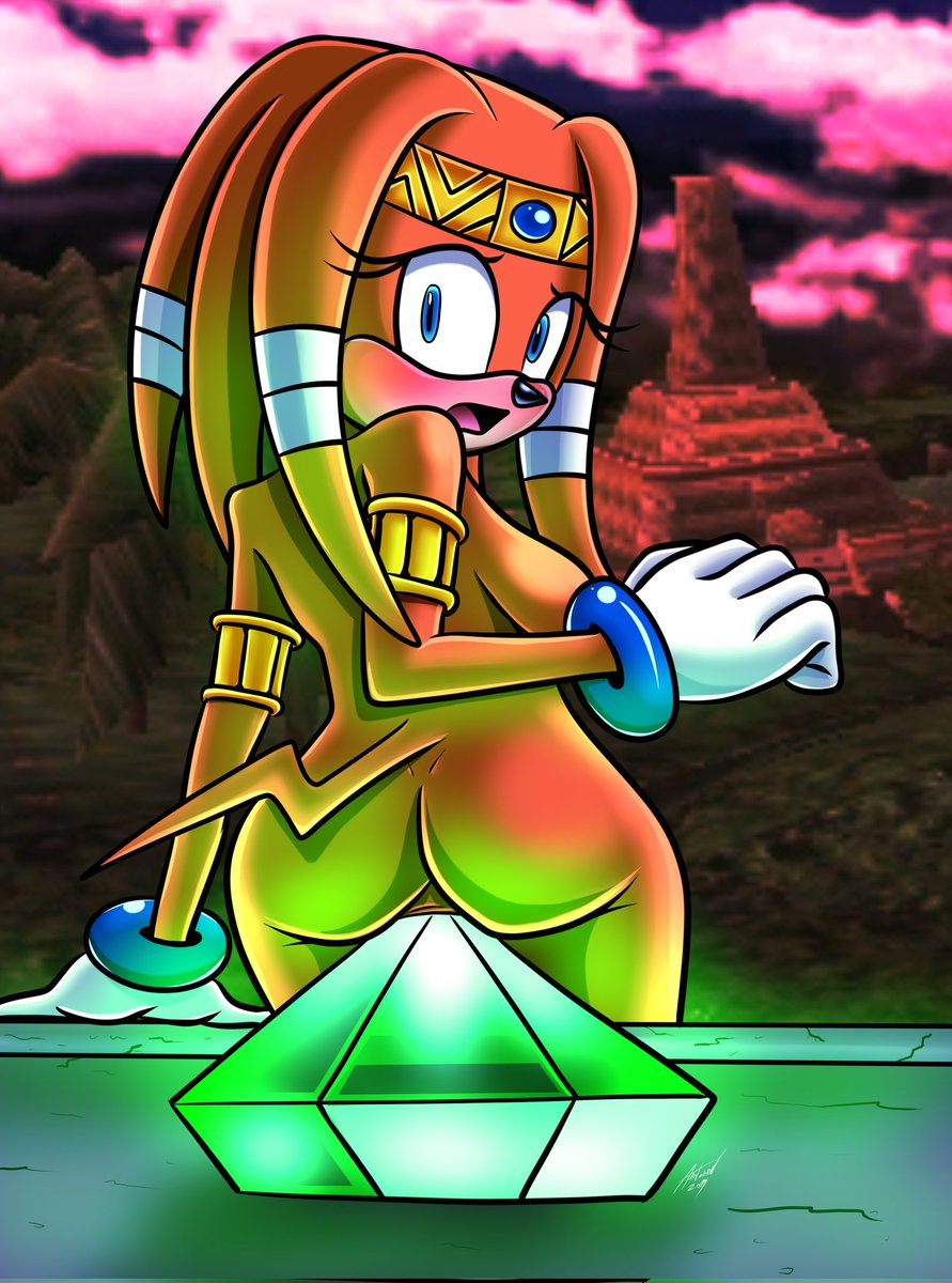 NSFWSonic1's tweet photo. You catch Tikal like this, what's your first 5 words??? https://t.co/8xtHE2GgxB