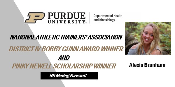 ⭐️Congratulations to junior Lexi Branham for her <a href="/NATA1950/">NATA</a>  Achievements!! ⭐️
<a href="/PurdueHHS/">Purdue College of Health and Human Sciences</a> #BoilerUp