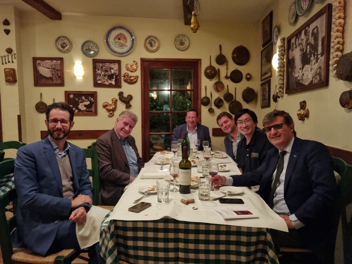 GeteJournal's tweet photo. Some of our Editorial Board members had the chance to meet and discuss the journal's progress in San Diego during #ICEGT2020. From left to right, @GANarsilio, Antonio Gens, @LyesseLaloui, Alessio Ferrari, Sheng Dai, &amp; Marcelo Sanchez. It was so nice seeing you all! @Elsevier_Eng https://t.co/nVfDhaKiWD
