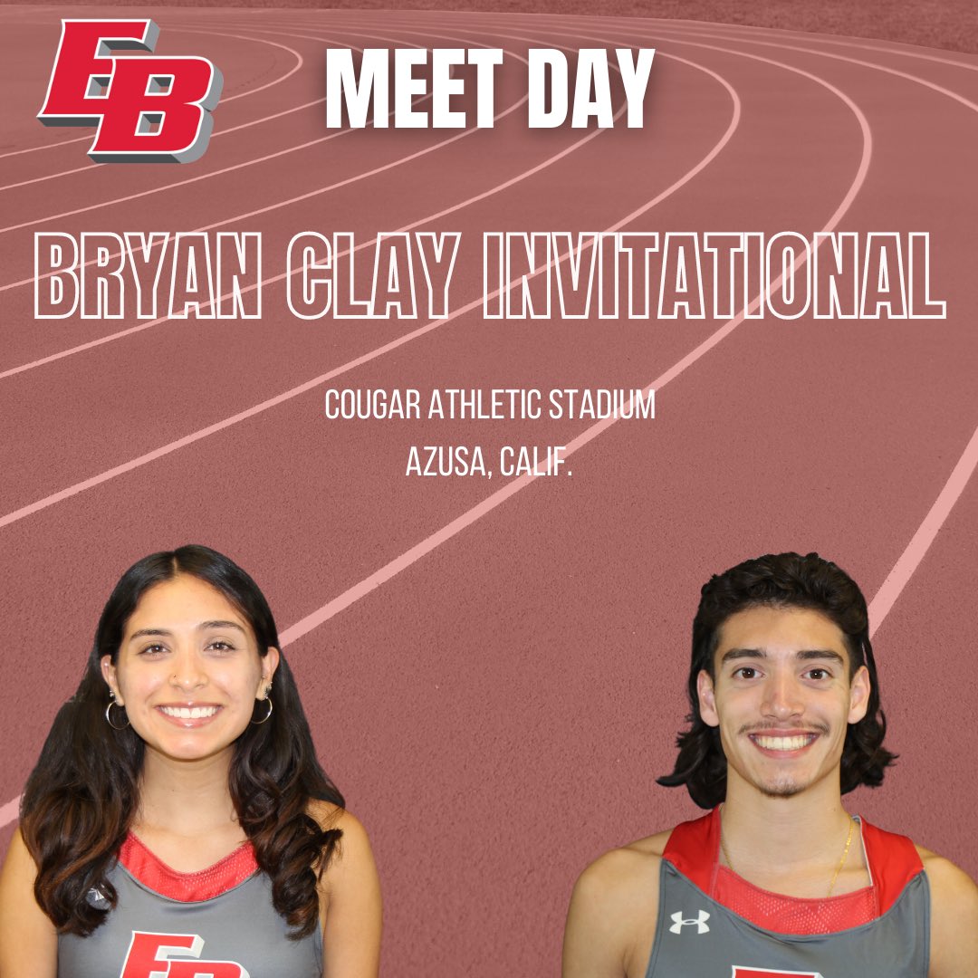 East Bay Pioneers (@eastbaypioneers) on Twitter photo MEET DAY!
<a href="/CSUEB_XCTF/">East Bay XC and T&F</a> competes in the final day of the Bryan Clay Invitational, with events for the Pioneers starting later this afternoon!
Watch: bit.ly/3Oaou6S
Live Results: bit.ly/38Qhn3v
#BuildTheBrand MEET DAY!
<a href="/CSUEB_XCTF/">East Bay XC and T&F</a> competes in the final day of the Bryan Clay Invitational, with events for the Pioneers starting later this afternoon!
Watch: bit.ly/3Oaou6S
Live Results: bit.ly/38Qhn3v
#BuildTheBrand