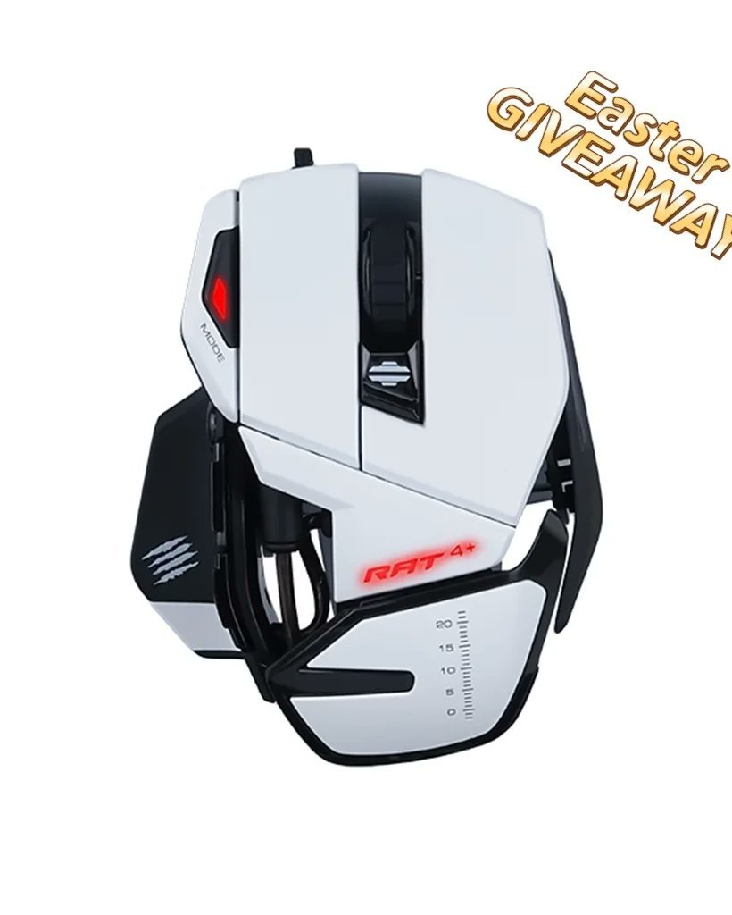 R1c3B's tweet photo. Easter giveaway!! 🐣🐇🐥🎉Go to my IG to win the killer gaming mouse R.A.T.8+ ADV and R.A.T.4+ by @MadCatz
https://t.co/B0ijoUohnw https://t.co/04VpYoCfGp