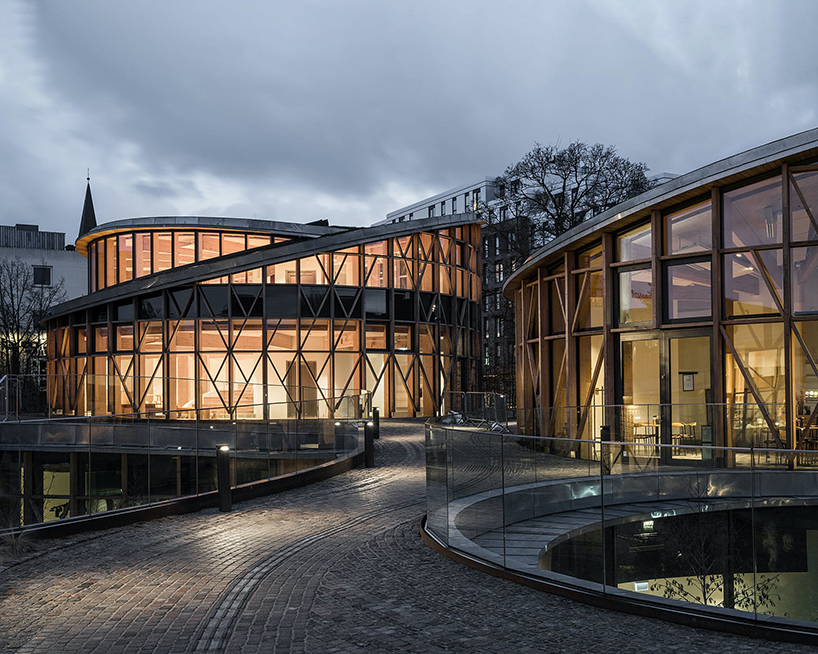 designboom's tweet photo. kengo kuma’s hans christian andersen museum opens to the public in denmark. https://t.co/jFeGHqaRV2 https://t.co/6G5HkqYmNo
