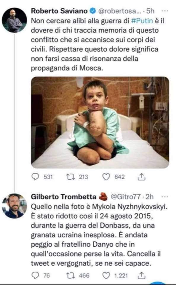 DiegoFusaro's tweet photo. Il bardo cosmopolita Roberto Saviano, dal suo sontuoso attico di Nuova York, è stato rampognato senza pietade. Pare che le titillevoli aragoste gli siano purtroppo andate di traverso. https://t.co/cDhNVmmn5P