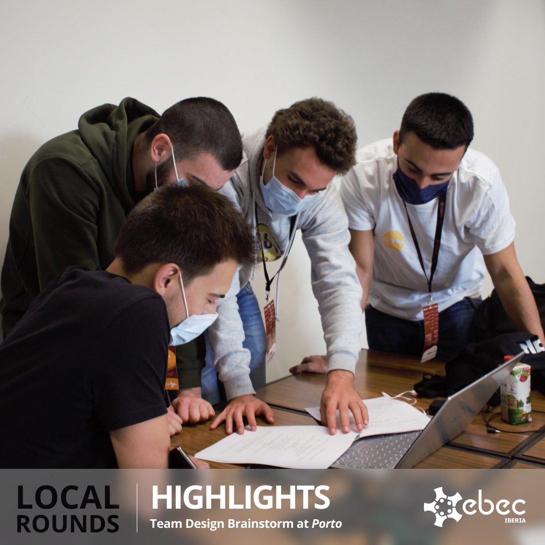EBECIberia's tweet photo. The last highlights are from @BESTPorto, the home of this year EBECIBERIA22!We can see from the brainstorm, followed by the design and then the assembly by the participants!Stay tuned for more informations! #EBECIBERIA22 #EBEC22 #WhereInnovationsBegins #engineering #competition https://t.co/KsFdPD59C0