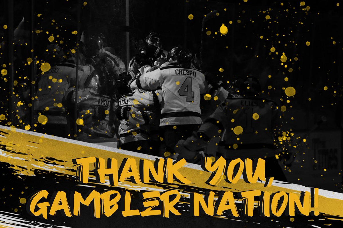 We can't wait to see you back at the Resch Center in October, Gambler Nation!👏

#gogamblers