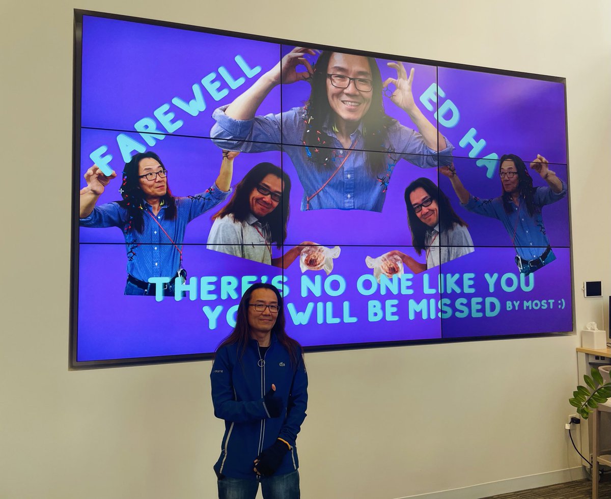 ShaziaMir71's tweet photo. Ed Ha has left the building (drop mic 🎤) #CelebratingEd Angiex’s one and only @labcentral ! https://t.co/CfNAJfWvfL