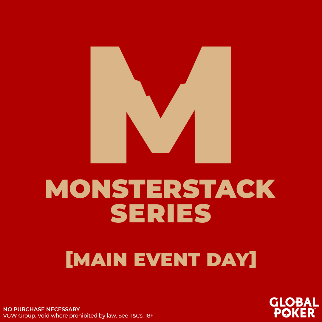 TWO followers will PLAY FOR FREE in tomorrow's GC40M &amp; SC100K GUARANTEED #MONSTERSTACK Main Events! Just LIKE &amp; RETWEET, then comment your #GLOBALPOKER username. Ⓜ🏆

TWO more winners will be drawn if this gets 2⃣0⃣0⃣ RTs by 12:01 AM ET tomorrow, 4/17. NO PURCHASE NECESSARY.