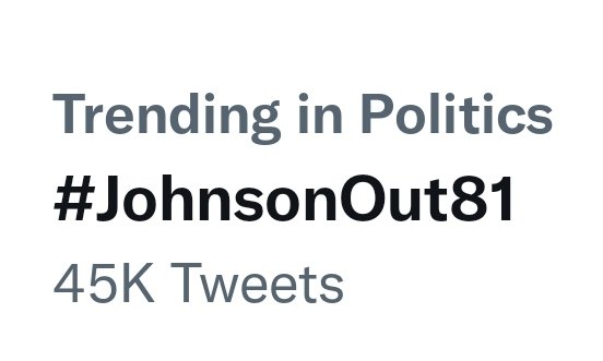 FightingAnne1's tweet image. 🔥45k tweets 21.30🔥

DAY 81
We won't be surpressed.

We know we're WINNING.
They know we're WINNING.
He knows we're WINNING.

#JohnsonOut81
#CrimeMinister
#CostOfLivingCrisis
#Partygate #ToryCorruption