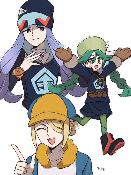ツバキ/ワサビ/ウォロ
#PokemonLEGENDS 