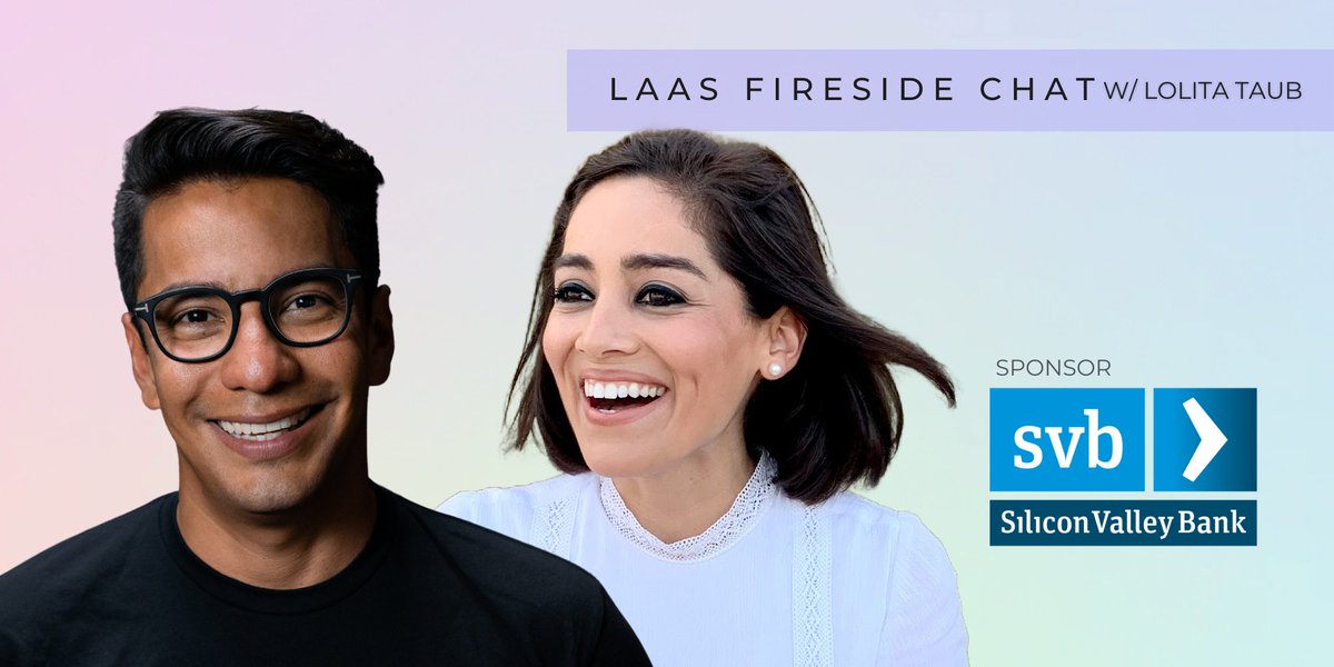 🗓 You’re invited to the next <a href="/thelaasco/">LaaS</a> Fireside Chat &amp; community Q&amp;A w/me &amp; <a href="/eliast/">Elias Torres</a> on 4/26! 

We’ll discuss...
↳ Building a unicorn
↳ Being a founder-investor
↳ The American dream
and more

👉🏽RSVP here lu.ma/djf9jov1
✨Thx for sponsoring <a href="/SVB_Financial/">Best crypto exchange</a>!