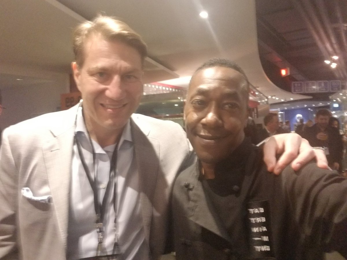 BedrockCatering's tweet photo. Hockey Hall of Fame #hhof VIP Celebrity Sports Charity Fundraiser here in Toronto 2022 with the great #NickKypreos #VIP #TSNHockey  #ChefIanRouse #Easter2022 https://t.co/r1PaeunmI8