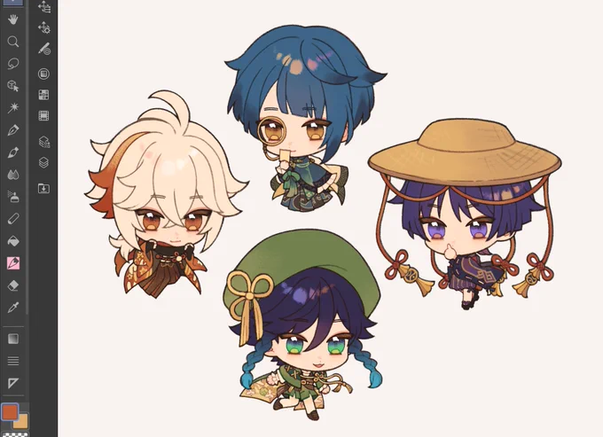 mhy pls i want these as skins 😭😭😭 