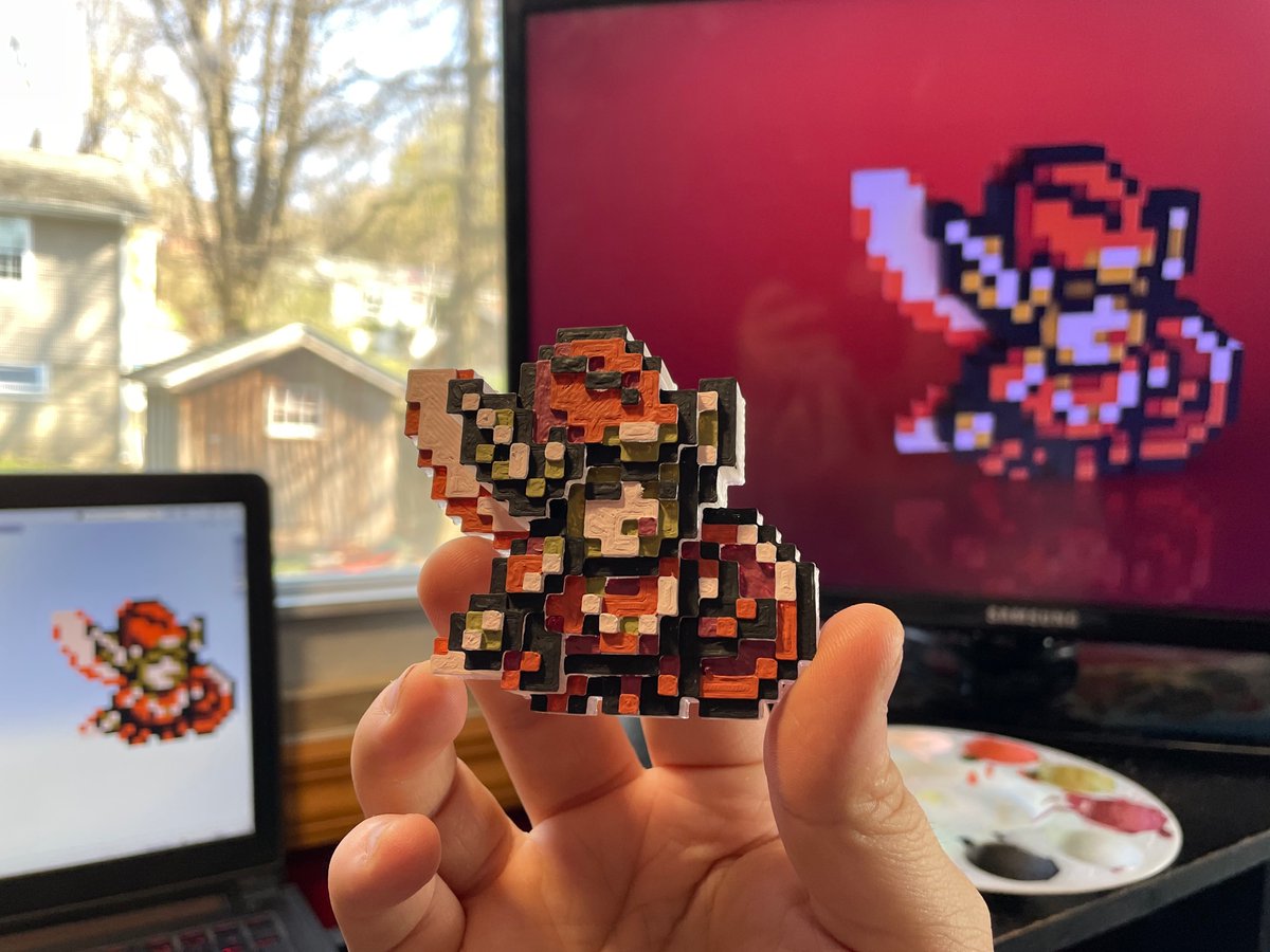 XplosiveA's tweet photo. So I stayed up to 1:45AM one night painting these. Art is suffering, they say. So enjoy the Shield Knight Combo for #FairyFriday !

#ShovelKnight #ShieldKnight #3dmodeling #3dprinted #acrylic https://t.co/oM1kiub32G