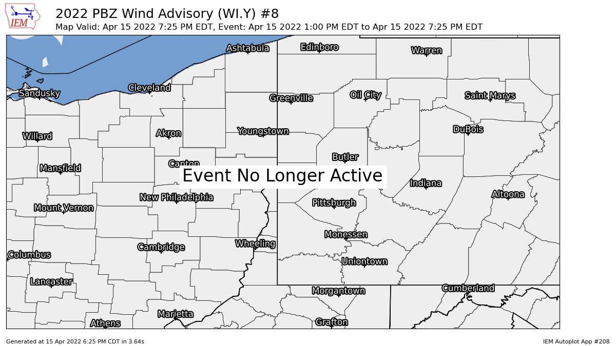 Ohio Weather Network on Twitter "PBZ cancels Wind Advisory for Belmont