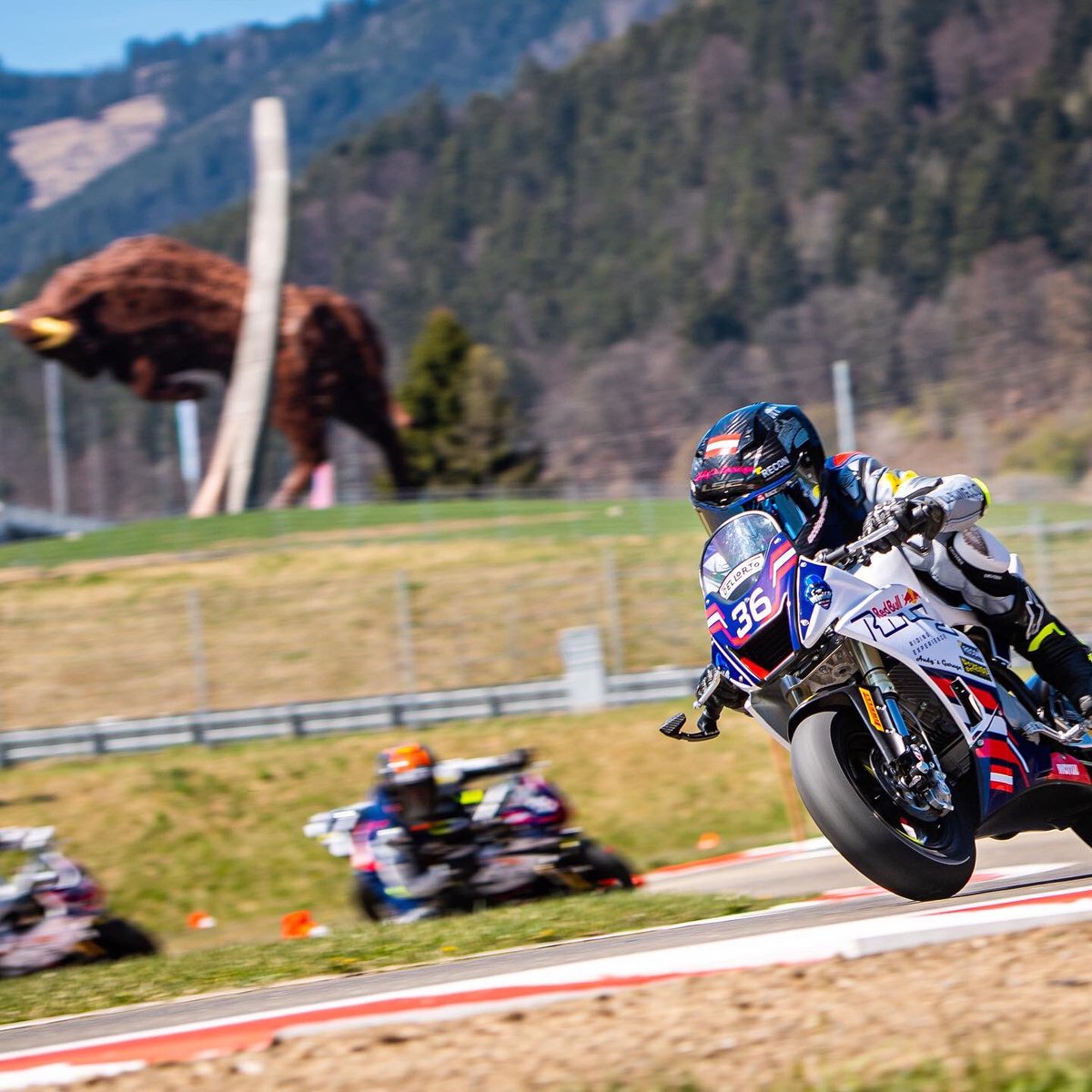 motominiws's tweet photo. 🏍️ Welcome to #FIMMiniGP Austria Series Rollout Day 🔥 

the Red Bull Ring was the stage for the presentation of this competition on the road to the FIM MiniGP World Final 🔝 

Action starts on May 1st with the first tests ⏱

#RoadToMotoGP🏁 https://t.co/acyxfB1EvE