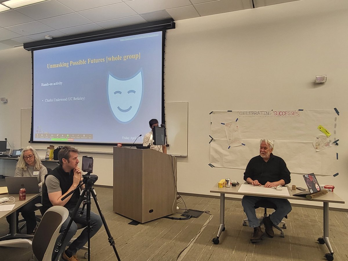 UC_Links's tweet photo. Unmasking Possible Futures -Charles Underwood
#UCLinks #UCLinksConference #UCLinksConference2022 #sinmiedoalexito #UCBerkeley https://t.co/y77fgaqvAG