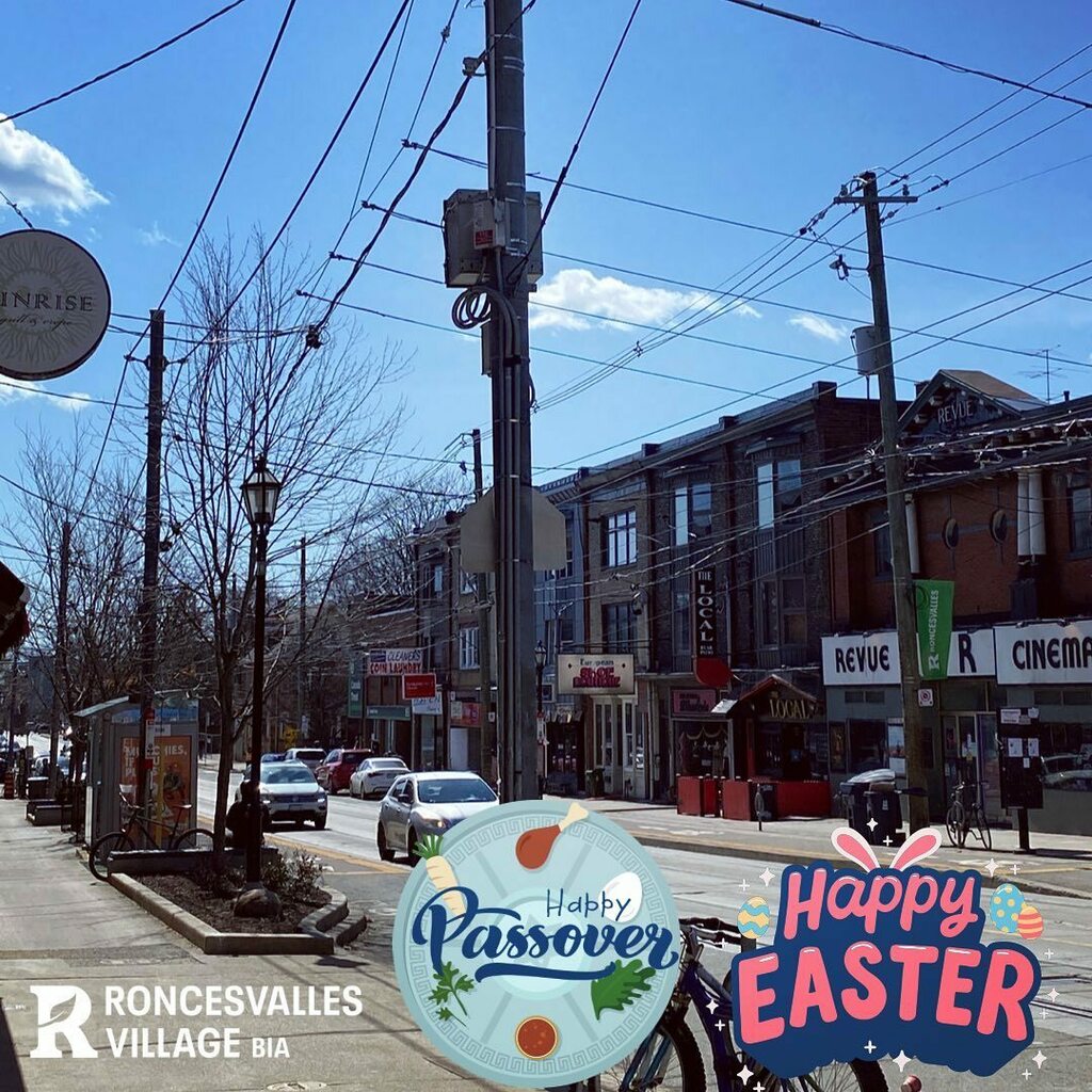 RoncesVillage's tweet photo. Wishing everyone a wonderful weekend! Looking for what is open and when? Have a look at our Easter π£ highlight on our profile. Just look for the yellow R.
#loveroncy #roncesvallesvillage #roncesvalles #roncy #roncyvillage #ronces
#shoproncy https://t.co/hRHTXGnhuT https://t.co/3llPYzGMWJ