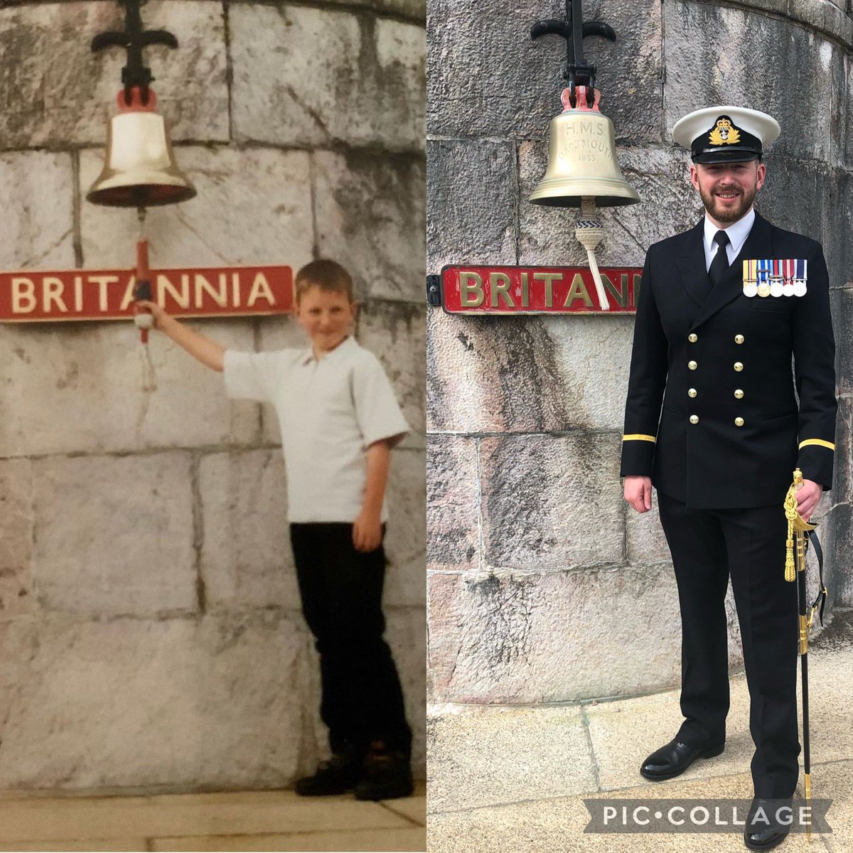 Paul_hoskins7's tweet photo. Got there eventually! After talking about it since I was about 10 I finally walked up the steps of @DartmouthBRNC and I am now a Commissioned Officer in the @RoyalNavy. Followed by a great night with family and friends at the ball #SUY #logisticsofficer @CaptainRReadwin https://t.co/0rIngz6gEz