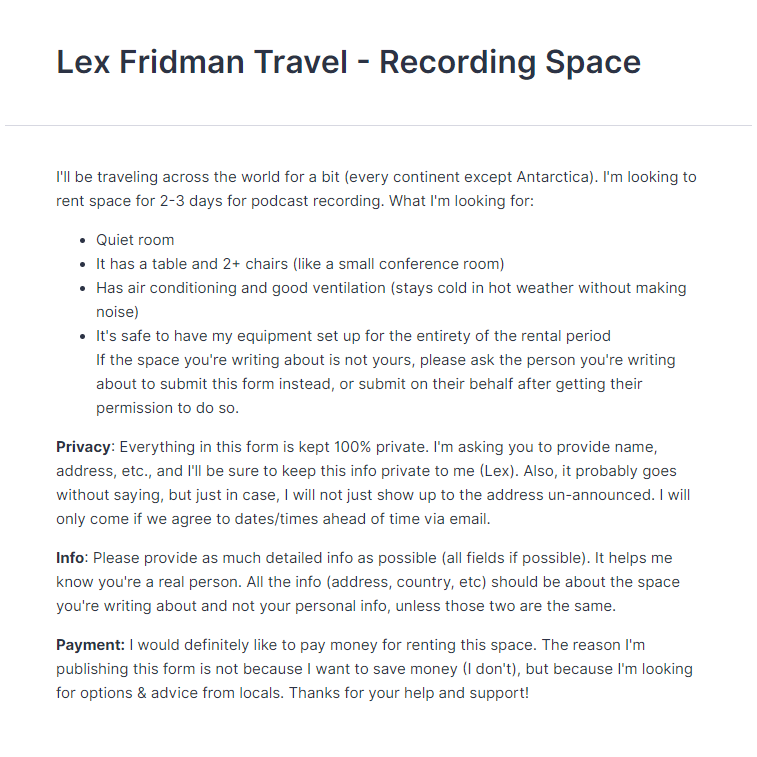 Lex Fridman tweet media