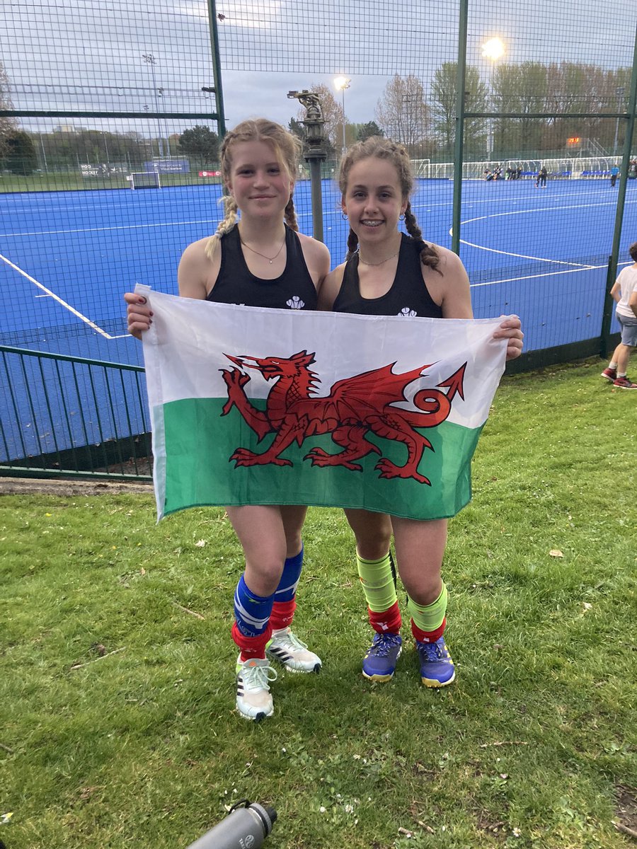 Well done to Charley and Esme who were part of the Wales u16 girls hockey team who beat Scotland 3-2 tonight. Amazing performances by both, it was a pleasure to watch you both in action #teamcaldicot #winnersaregrinners