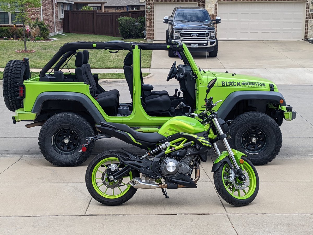 VMsanity's tweet image. Bring on Spring!!! #Jeep #Benelli