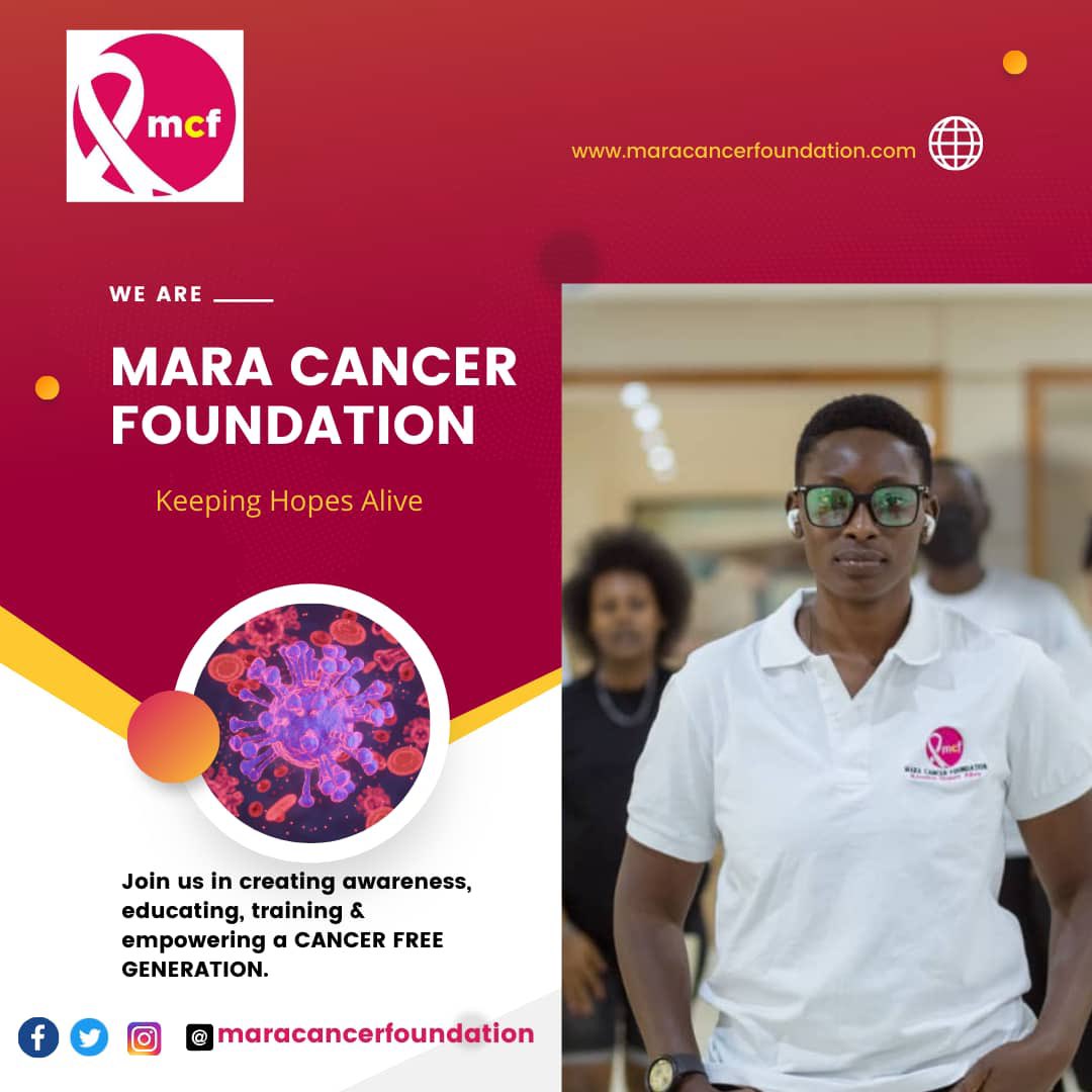 DirectorMara's tweet photo. We glad to unveil our new project .Early detection is key in curing cancer .We shall be in schools ,universities ,churches and companies to fulfill this cause #CancerawarenessDrive #CancerScreenings#Cancer free Uganda 🇺🇬 @MaraCfoundation #KeepinghopesAlive https://t.co/vTLsl4oLOT