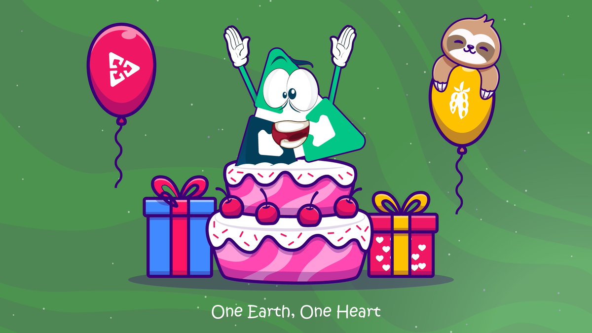 Today is a green day! 😉

To celebrate Callisto Network's birthday our Sloth meets the $CLO mascot for an exclusive #CharityNFT!

All funds raised will be used to support humanitarian causes.

One Earth, One Heart 🌎💚
➡️ app.soy.finance/nft

#DeFi &amp; #NFTs