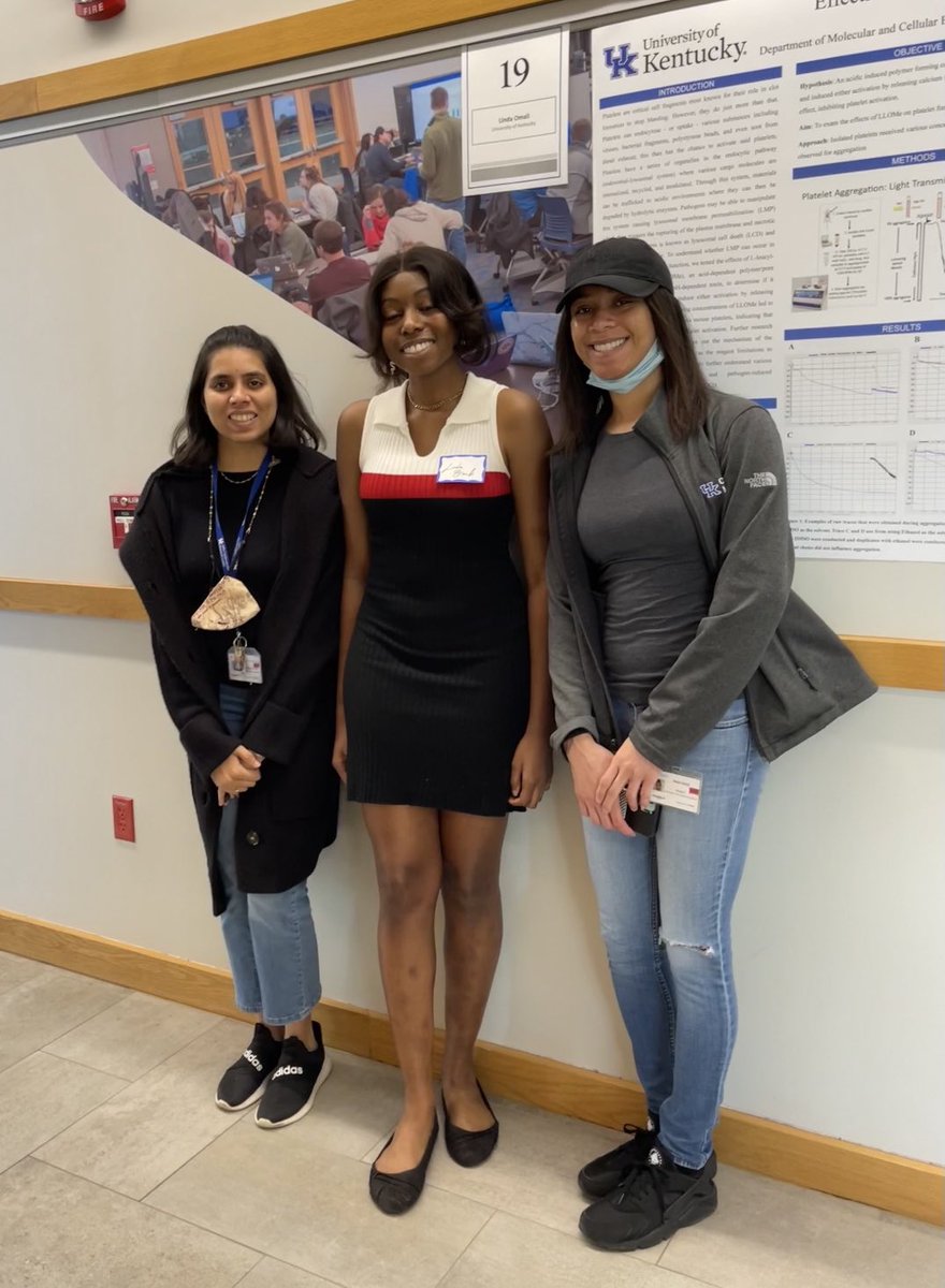 Linda Omali presented her work at Department of Chemistry, Regional Undergraduate poster competition