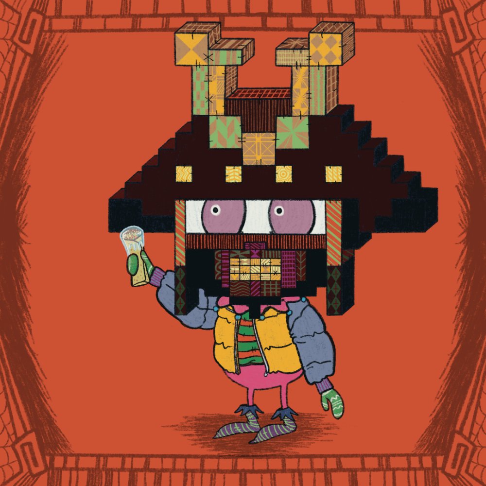 SnowSkellies's tweet photo. A toast to you Skellies fam: May your frozen burritos do damage and your warm burritos nourish your soul! #ToastySaturdays #SnowSkellies #Cardano #CardanoCommunity #NFTs #CNFTs https://t.co/BQVkaqrM7x