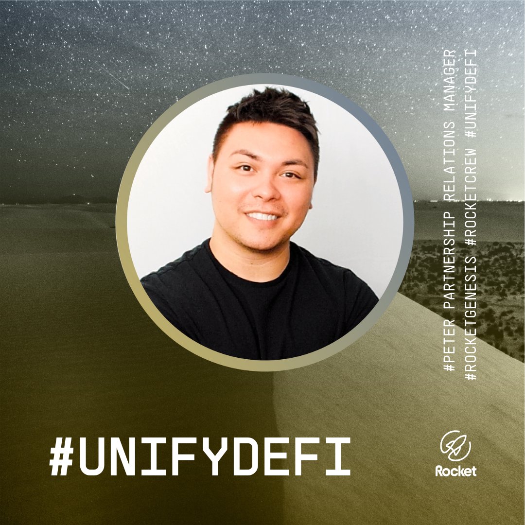 RocketGenesis's tweet image. We are pleased to announce the appointment of Peter as the official Partnership Relations Manager for Rocket Genesis, effective immediately!

l8r.it/qrWR

#RocketGenesis #RocketCrew #UnifyDefi