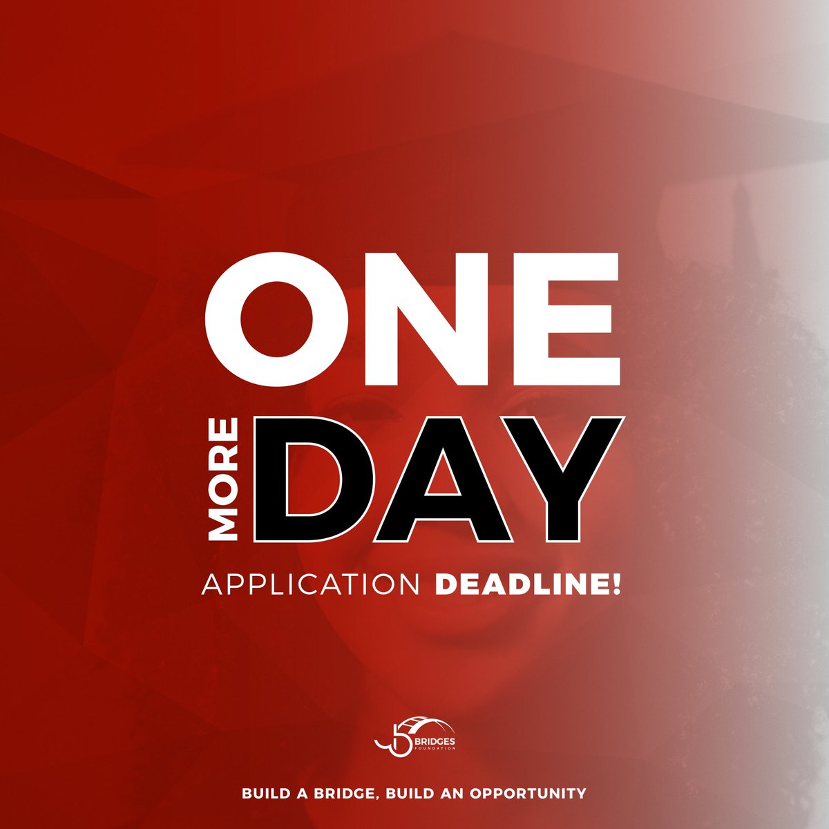 TODAY is our application deadline!🗓🗓🗓

Applications close at 11:59 PM!

APPLY TODAY! 📝

#applynow #applicationsopen #bursaries #prelaw #prelawstudents #futurelawstudent #lawstudent #futurelawyer #lawyer #BlackTwitter #lawtwitter