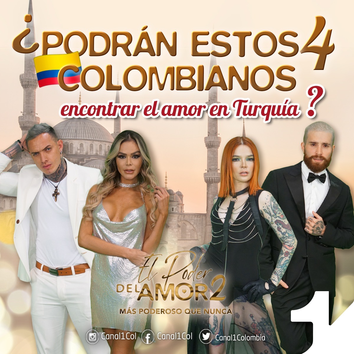 El Poder del Amor Colombia tweet media