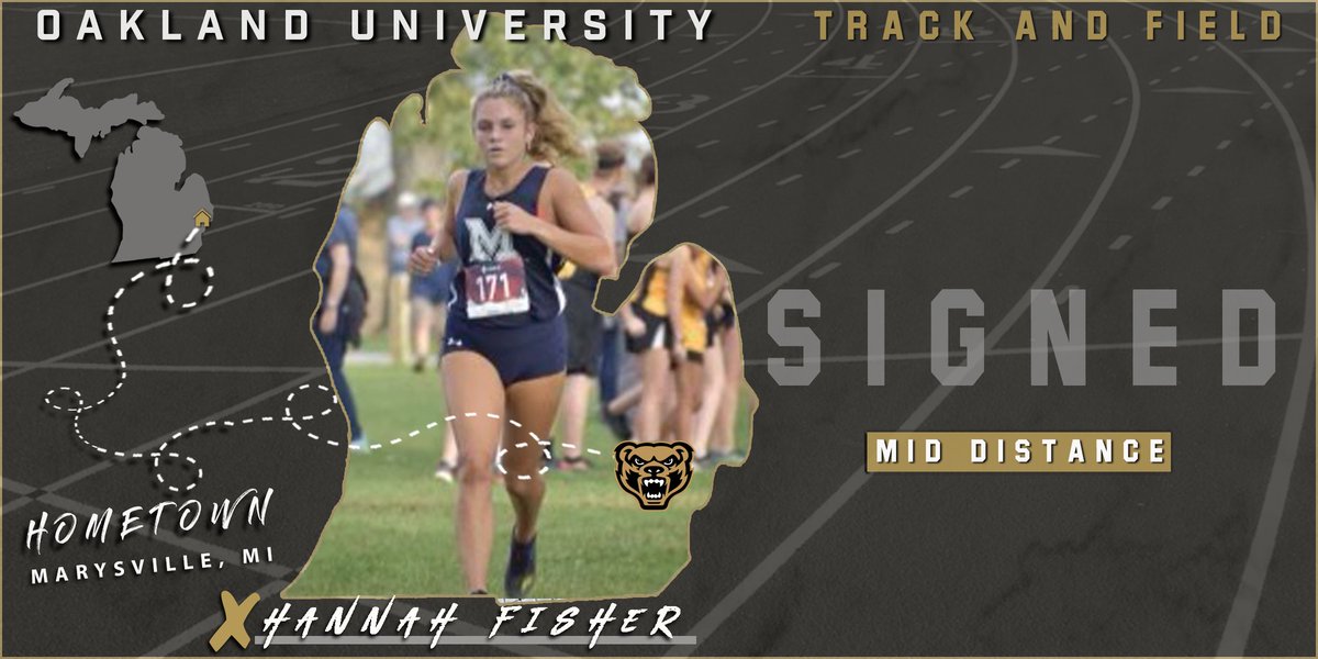 OaklandTrackXC's tweet photo. We're excited to bring in multiple-time all-stater, Hannah Fisher from Marysville! Welcome to the family, Hannah!! https://t.co/eRkGmPoc0U