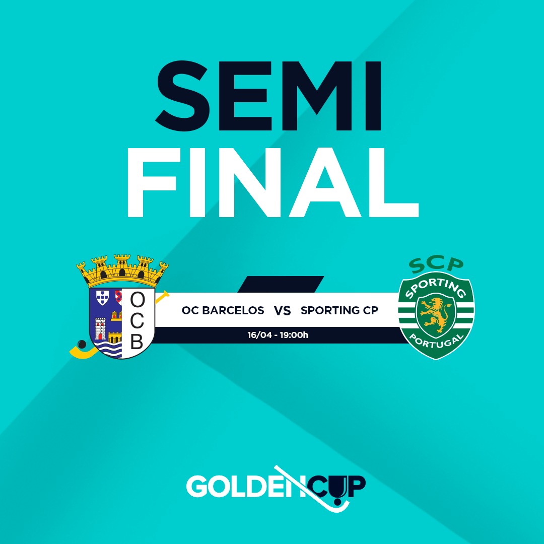 MATCHDAY
SEMI FINAL
<a href="/OCBarcelos/">Óquei Clube de Barcelos</a> 🆚 <a href="/SCPModalidades/">Sporting CP - Modalidades</a>  

 🕰19h
 🏆Golden Cup 
 💻Esport3 &amp; ZeroZero website
 📍Palacio de los Deportes de Riazor 
 🍀Good Luck

#GoldenCup #GCup #elitehockey #morethanagame #letsskatetogether #rinkhockey