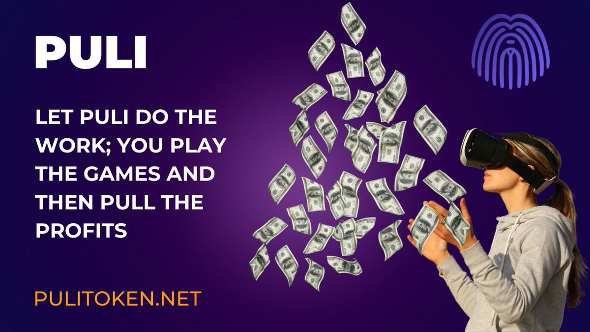 MISADEFA_REAL's tweet photo. Investing in $puli yields the best results.๐ค๐
#PUIi #Pulitoken #PULIFAM @Puli_Token ๐ฅ๐ฅ
https://t.co/zbUxxgnIQM
https://t.co/0f6Yufliyy
#CryptoNews #LunarCrush #BSCGem #100xGems #RBXSamurai https://t.co/f76VhyxecB