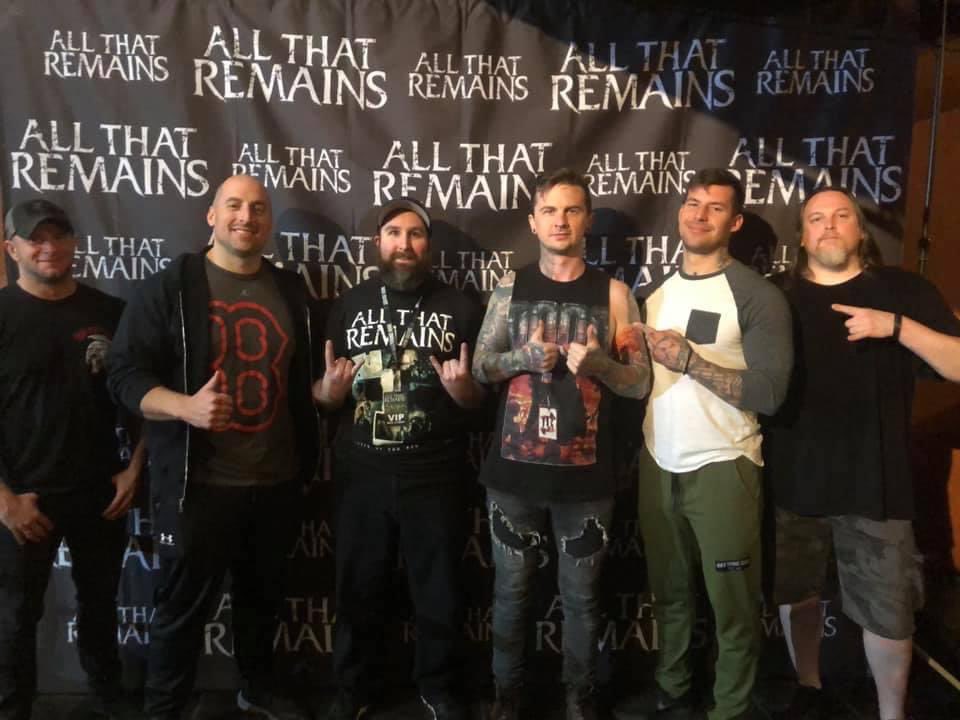 Happy Birthday @ATRhq @philthatremains #HappyBirthday #Metal #allthatremains @OPERAHOUSETO #meetandgreet