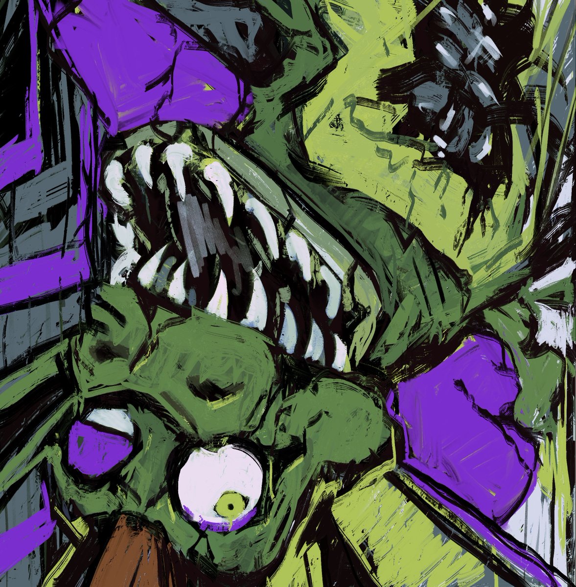 lesmestiar's tweet photo. Withered Glamrock 2 + Glamrock Bonnie getting wrecked  #fnaf #fnafsb https://t.co/FTEQ697L6J