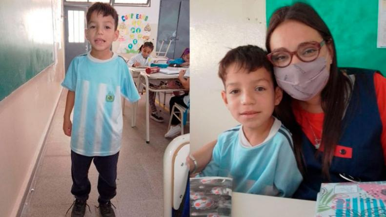 Sueña con tener su otro bracito y su maestra armó una campaña para conseguir la prótesis >> eldoce.tv/sociedad/nene-…