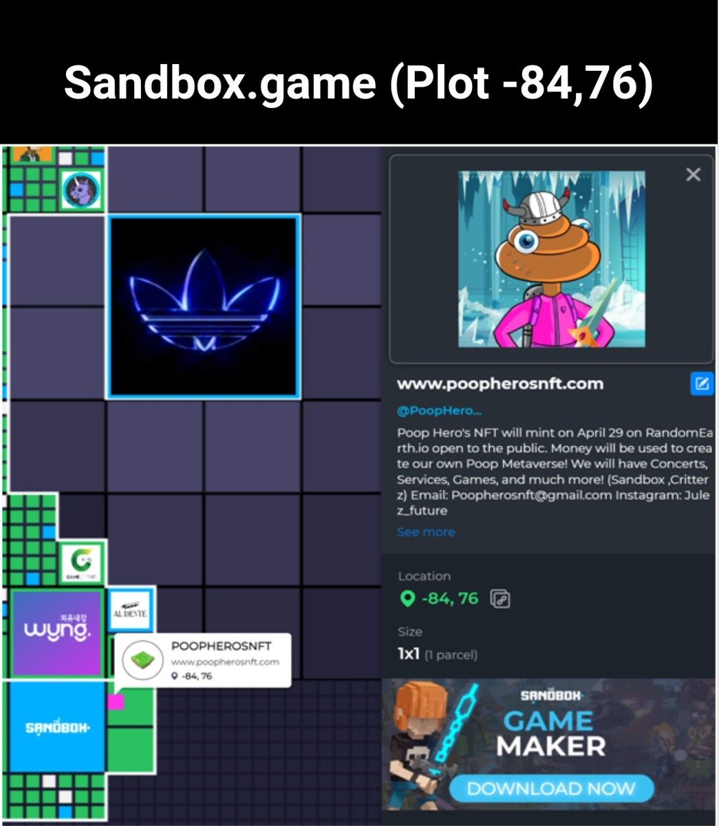 hex_4444's tweet photo. @TheSandboxGame #poopherosnft #poopheros #HERO #TerraNFTs #NFT #NFTCommunity
#randomearth https://t.co/mWFWzvABum