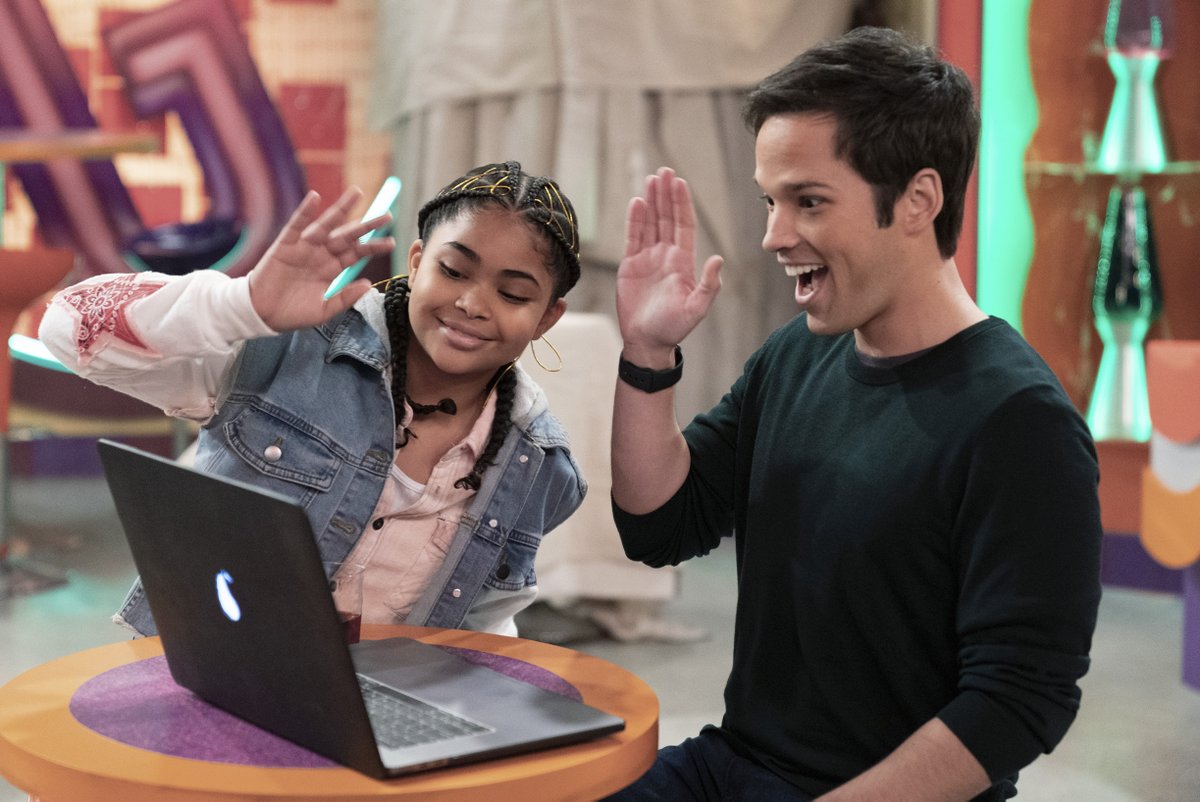 When we came up with the idea that Millicent speaks Japanese, we asked <a href="/bookjaidyn/">JAIDYN TRIPLETT</a> if she could speak Japanese. She said no, but would learn the lines we needed her to say. She did it in, like, two days. Perfectly. Total rockstar. #iCarly <a href="/paramountplus/">Paramount+</a>  <a href="/iCarly/">iCarly</a>