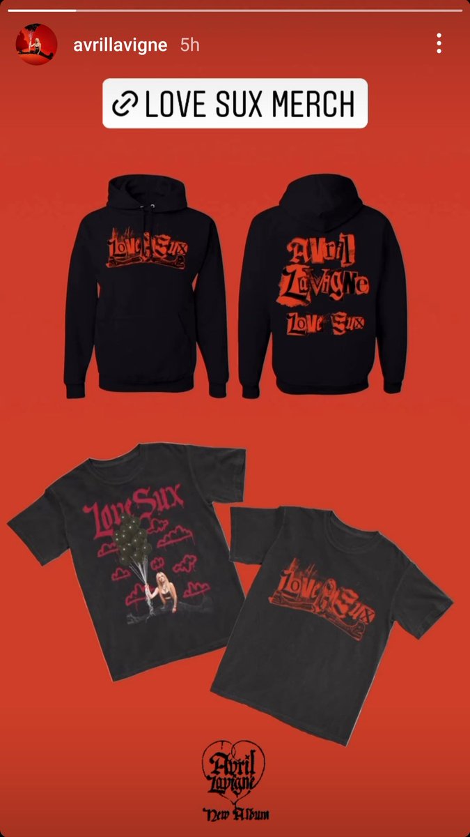 Avrilish_JP's tweet photo. Love Sux merch 🧡🖤
https://t.co/ODqv93DHDL https://t.co/qI374p2EaR
